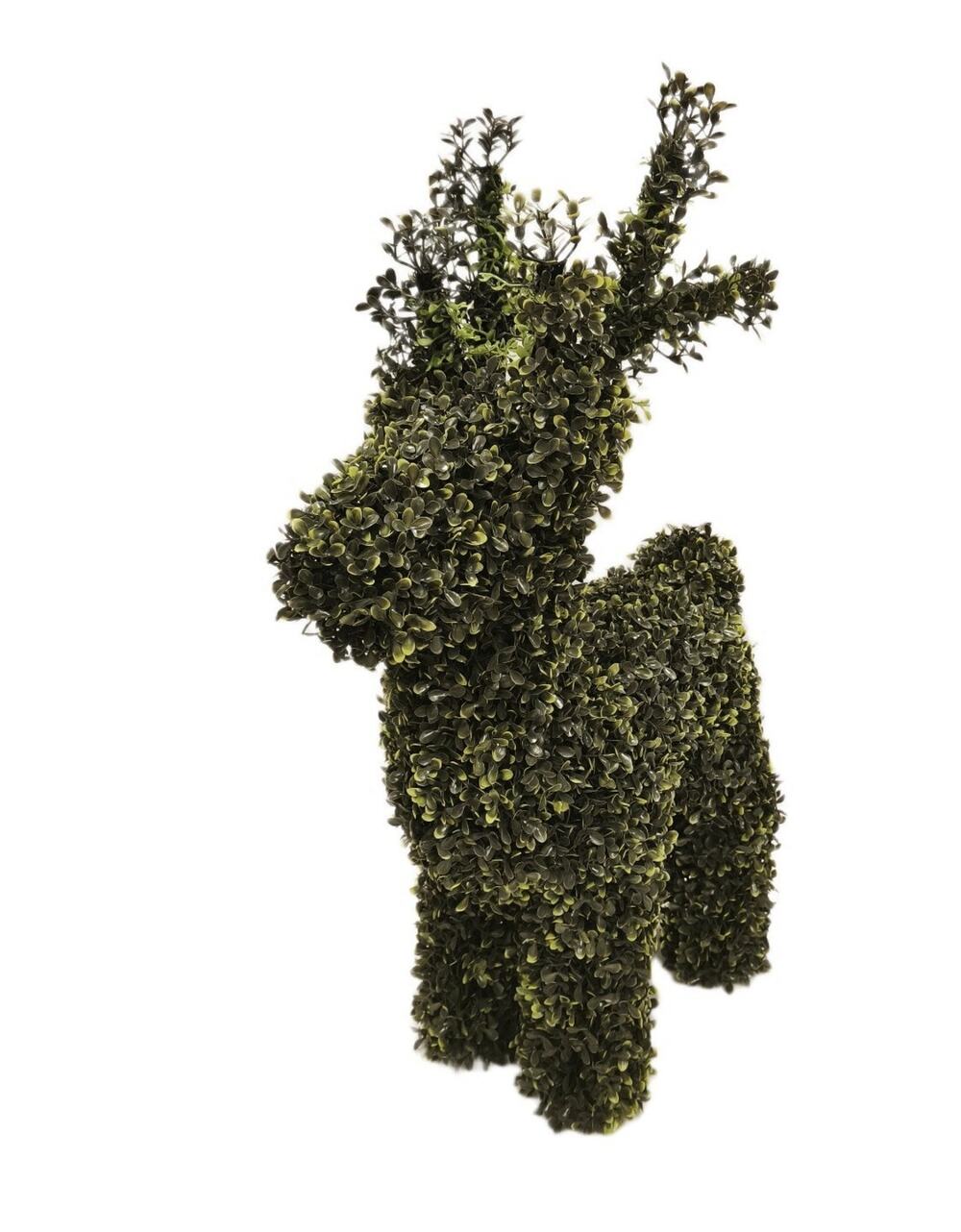 My Texas House Viral Deer Topiary Tree - One Tree Ships Fast Christmas Porch